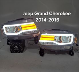 Jeep Grand Cherokee 2014-2016 Headlights