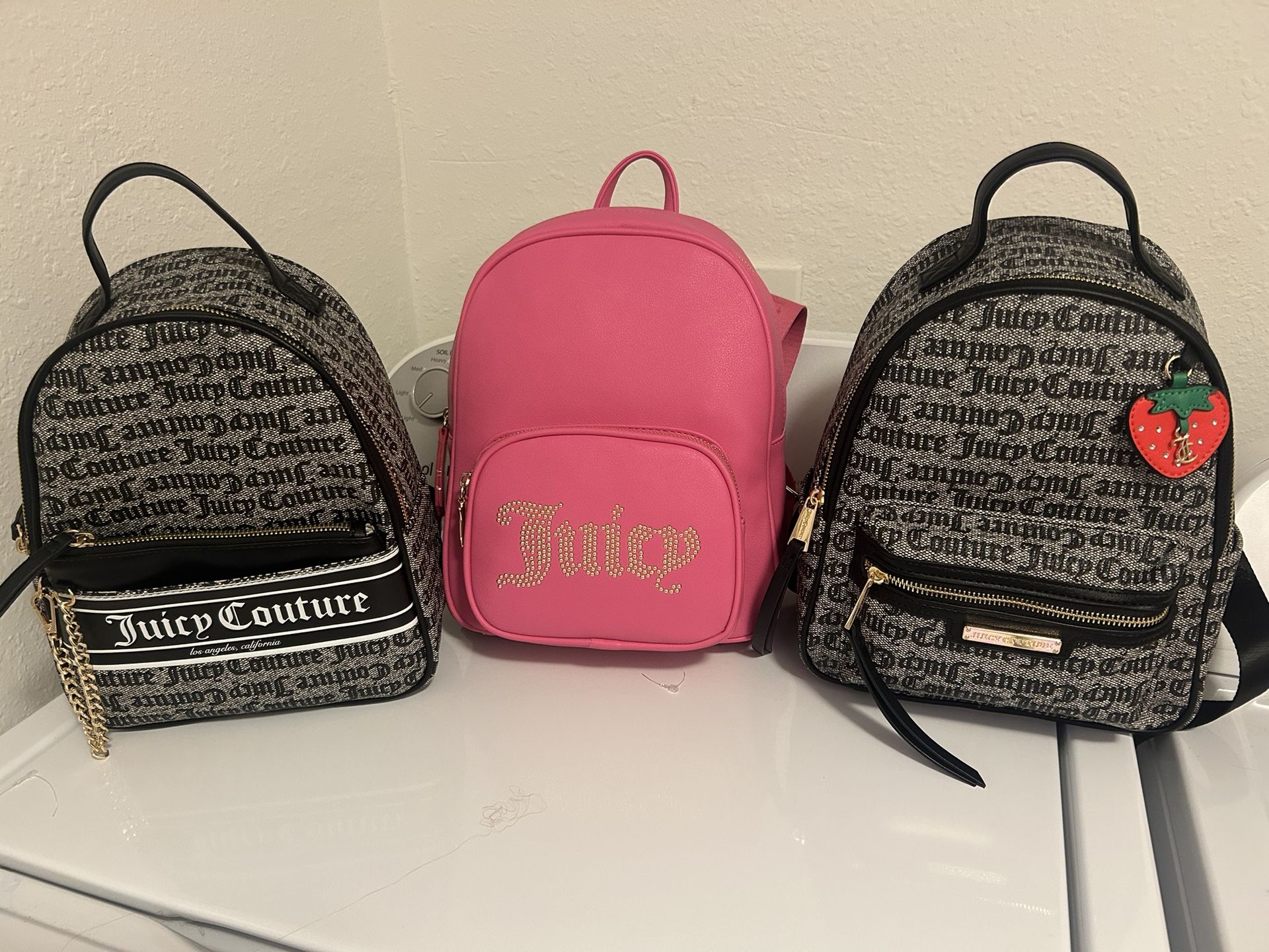 3 Juicy Couture Backpacks