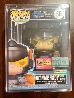 Funko Pop! Funime - Ultimate Freddy with Sword ULTRA LE5000 SDCC 2026 IN HAND