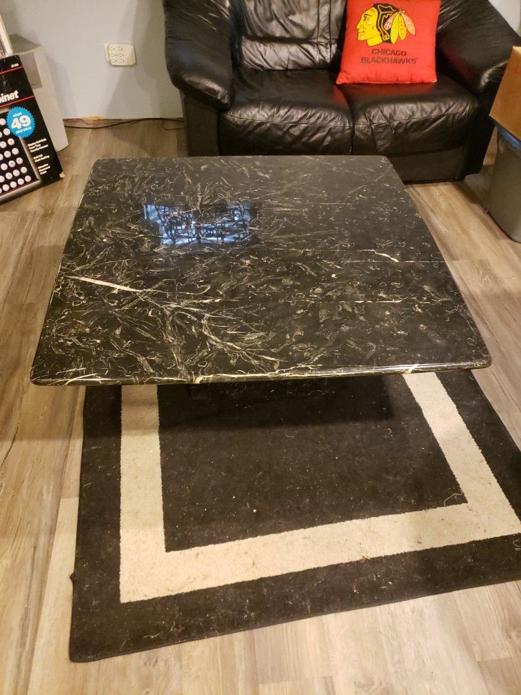 Marble table