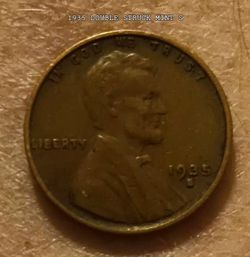 1935.S, Mint DOUBLE STRUCK-error 