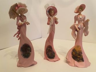 Thomas Kinkade Inspirations of Hope Collection; Breast Cancer Awareness