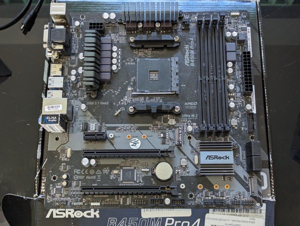 ASRock B450M Pro 4 - Micro ATX Motherboard