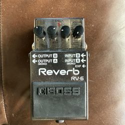 Boss RV-6 Reverb
