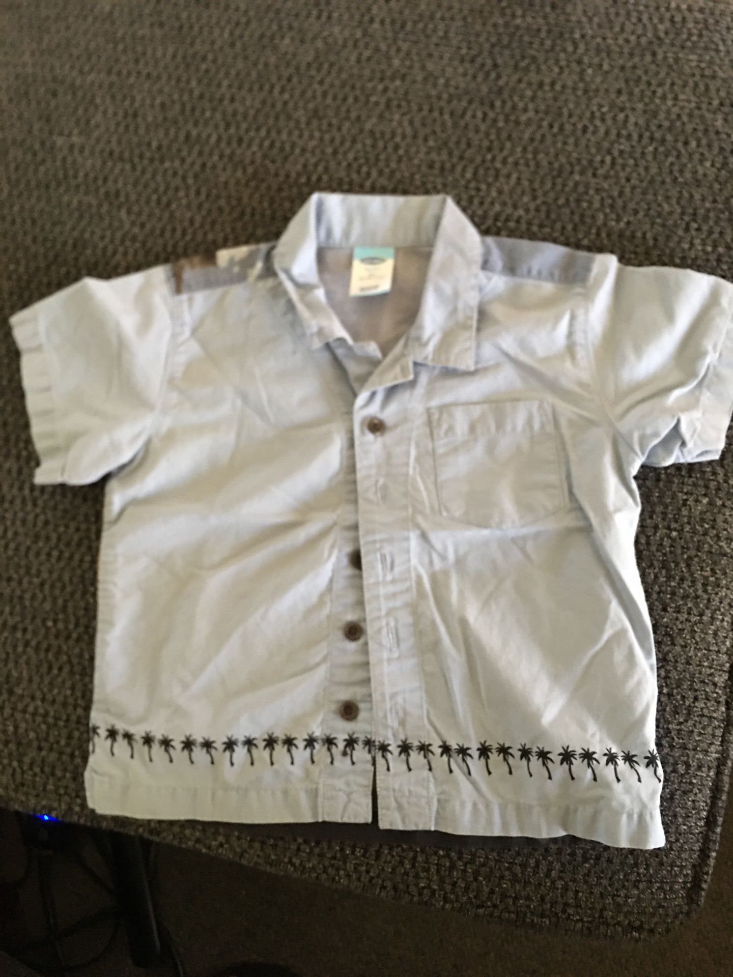 BOYS 18-24 month BUTTON UP SHIRT