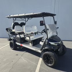 2025 Voyager Patriot 6-Passenger Lifted 72-Volt Street Legal LSV Golf Cart