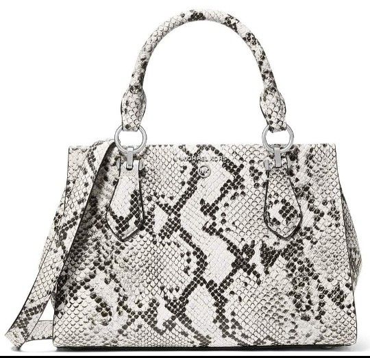 Michael Kors Luxury Snake Leather Handbag And Wallet