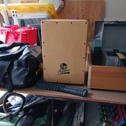 LP Aspire Cajone Including Vader Brushes $75