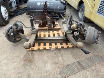 2015 international Complete Front Axle Assembly w/ Leaf Springs