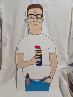 King of the Hill Hank Hill Cardboard Cutout