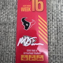 Mike Danna Signed Autograph Commemorative Acrylic Ticket - Beckett Coa 
