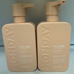 Monday Volume Shampoo and Conditioner 2 x $12