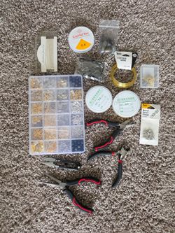 Complete Jewelry Making Kit – Tools, Wire, Beads & Findings (Beginner to Intermediate)