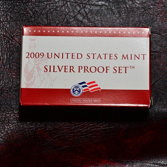 2009 United States Mint Silver Proof Set 1.5oz Of Silver!