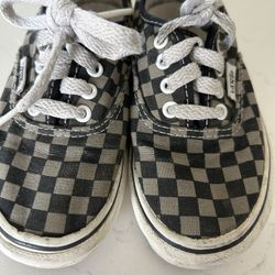 Kids Checkered Vans