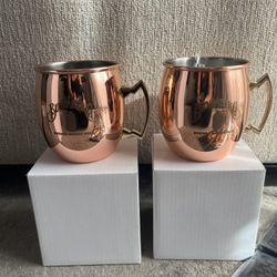 Set Of 2 Bundaberg Copper Mule Mug 