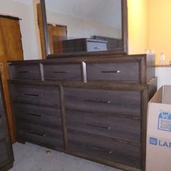 Dresser W/Mirror and Chest