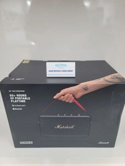Marshall - Kilburn III Portable Wireless Bluetooth Speaker (New) Black/Brass