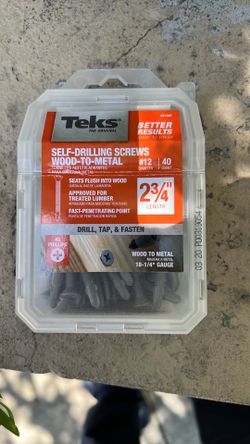 Teks Wood to Metal self drilling screws