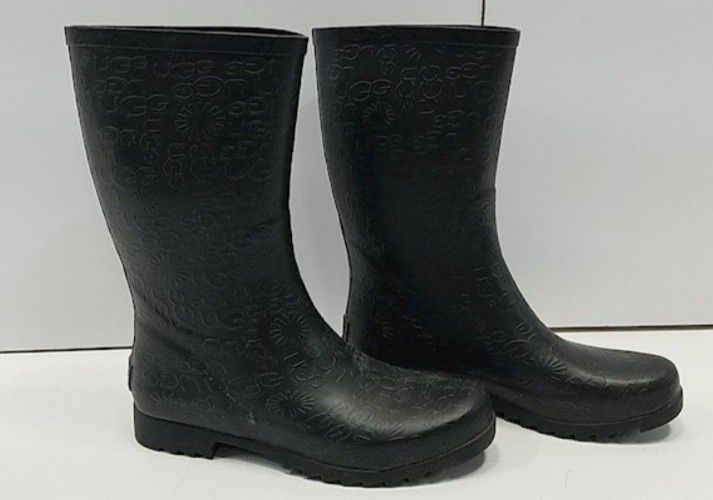 Ugg Size 9 Rubber Boots/Rain Boot
Black