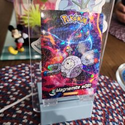 Crystal Pokemon Cards, Magnemite #81