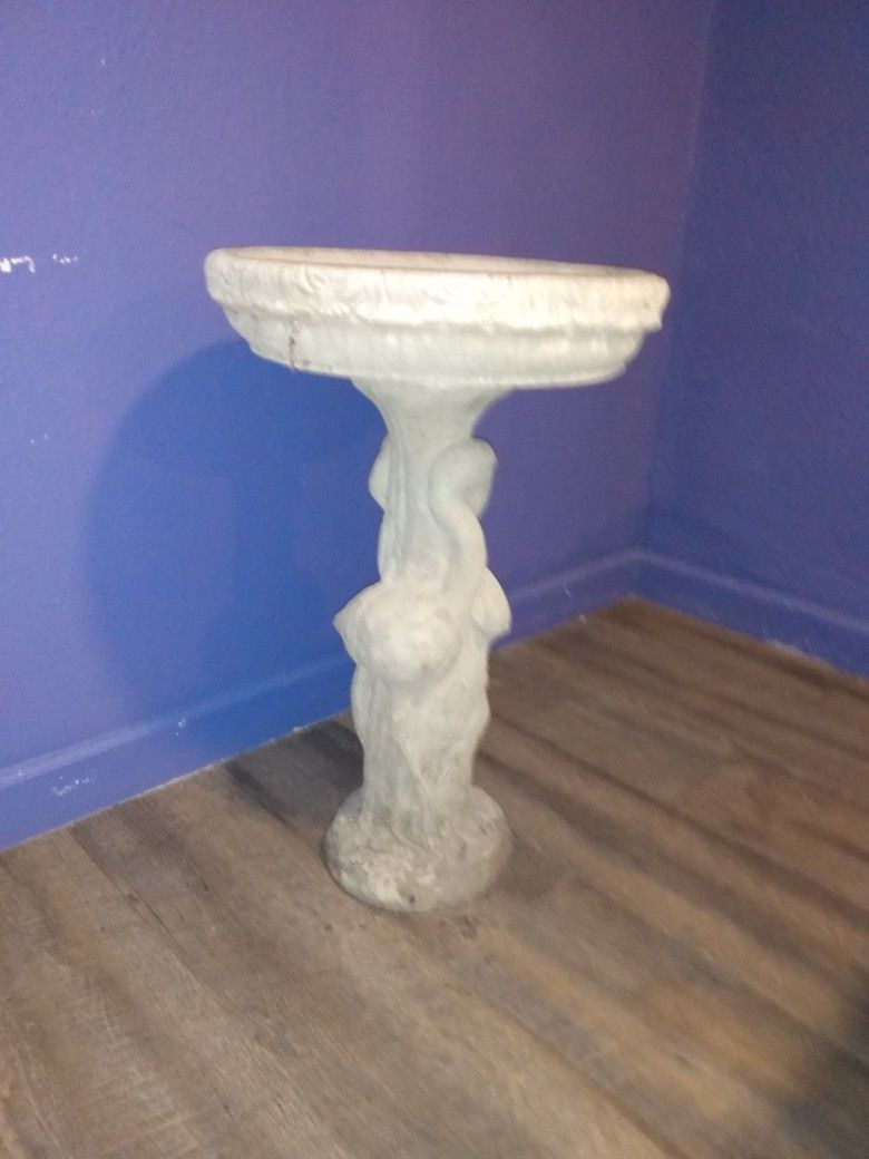 New Bird Bath $100.  Now $50 Myself Today