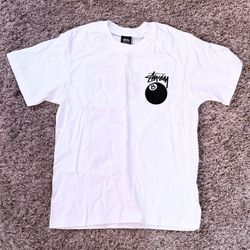 Stussy 8ball Tee shirt for men size small
