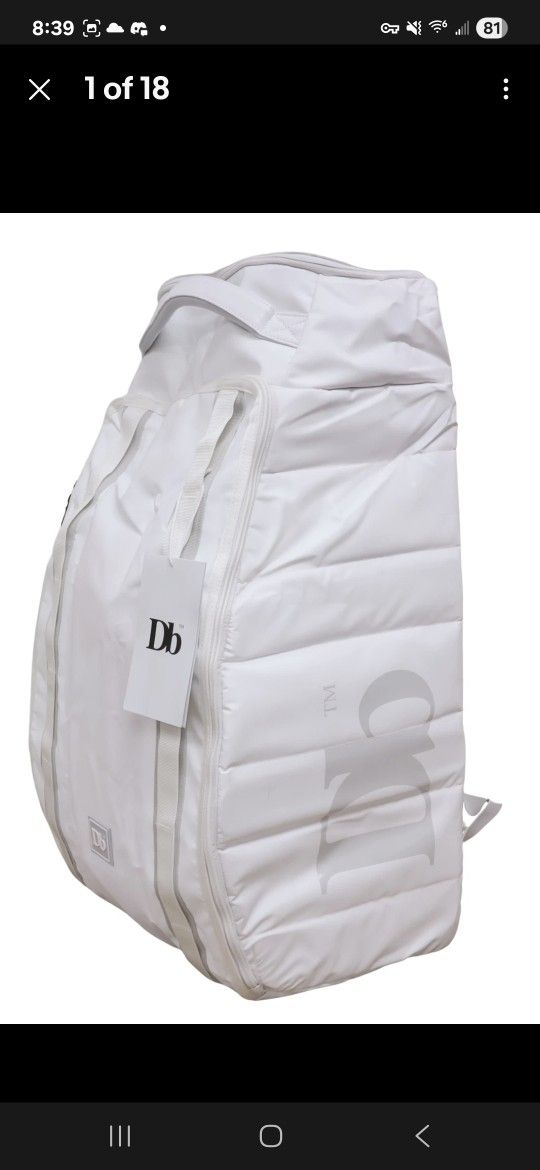 DB Journey Hugger Backpack White 30L Only $160.00! (MSRP $230+)