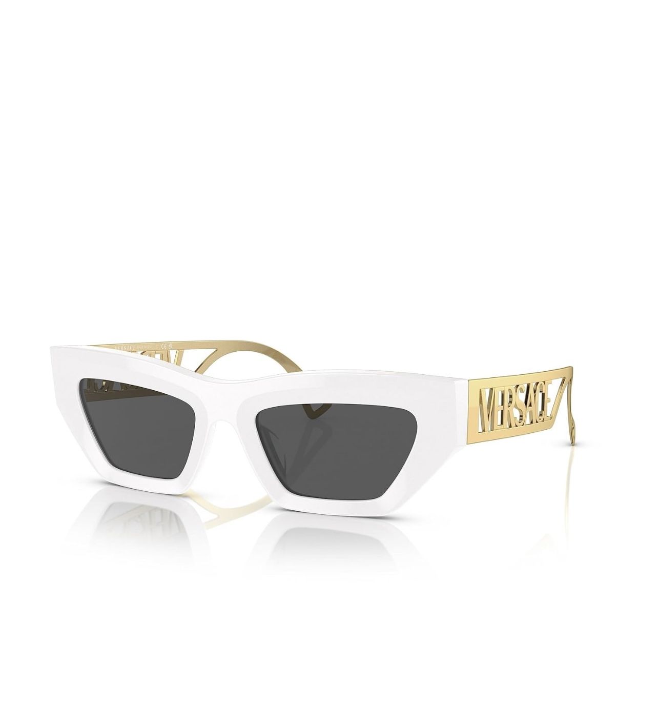 Versace White Sun Glasses