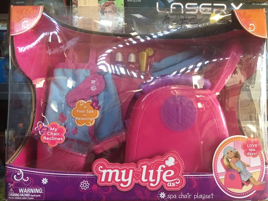 My life spa chair playset