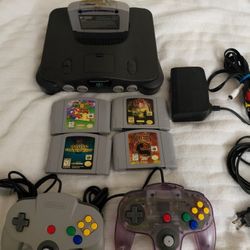 Nintendo 64 And Games 