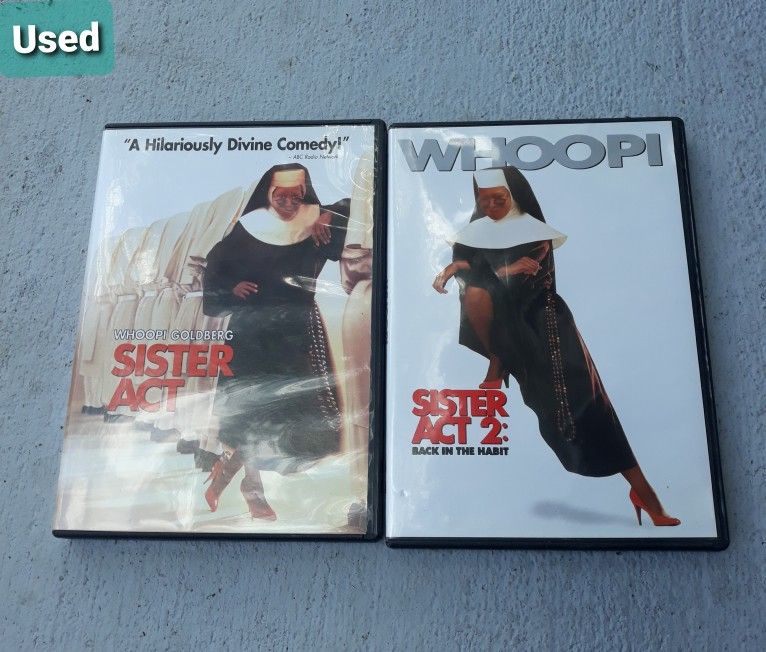 Sister Act 1 And 2 DVD-2001