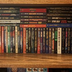 Star Trek Book Lot 