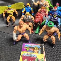 Vintage Masters of the Universe He-Man Action Figures