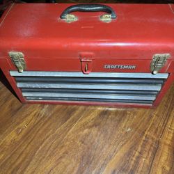 Craftsman Tool Box With Tools
