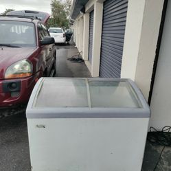 like new commercial or ice cream freezer works perfect with warranty