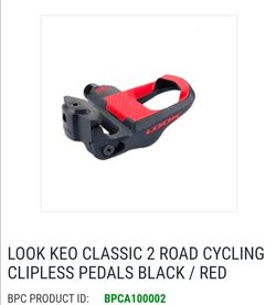 Look Keo Classic 2 Clipless Road Pedals