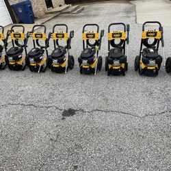 Dewalt Pressure Washers All Sizes Available 2100-4400 Psi 