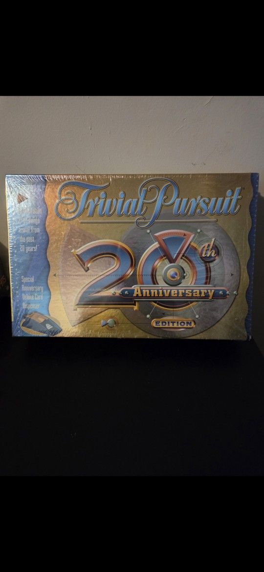 New Sealed- TRIVIAL PURSUIT 20th ANNIVERSARY EDITION