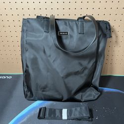 Large Black Women’s Laptop Tote Bag 