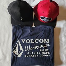 Assorted Volcom Clothing