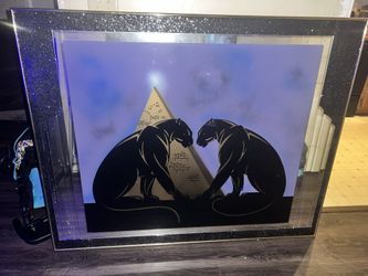 Large Vintage Art Piece