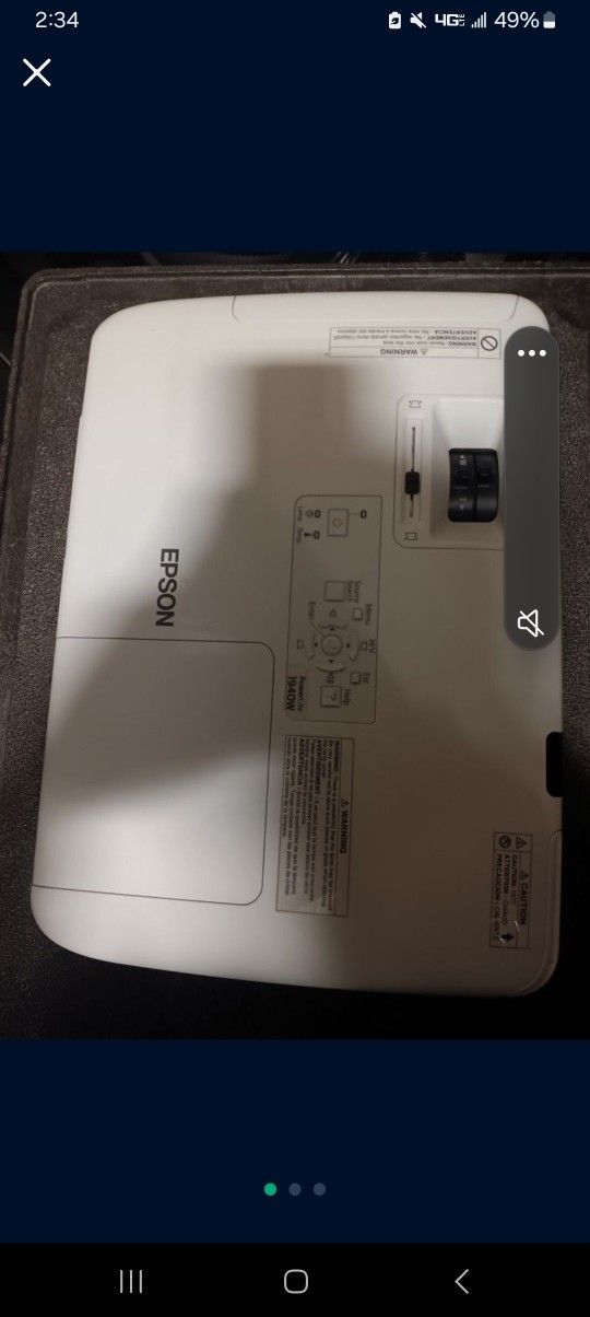 H474a EPSON Projector