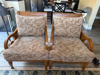 Two nice accent chairs