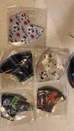 Adult masks double layered soft material