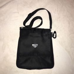 PRADA Nylon Shoulder Cross Body Bag Black 