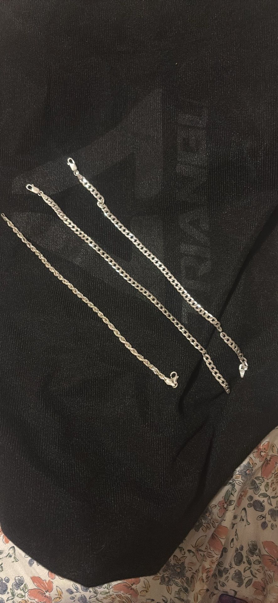 3 Italian Made Silver 925 Bracelets