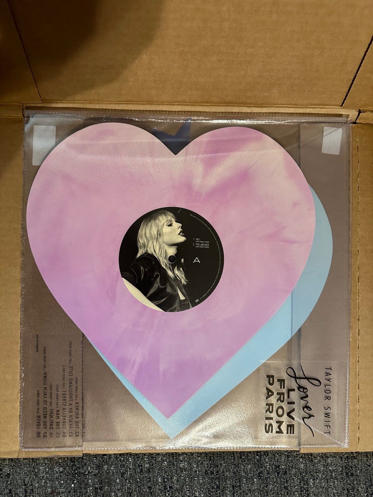 Taylor swift Lover In Paris Vinyl