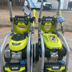 2 Pressure Washers