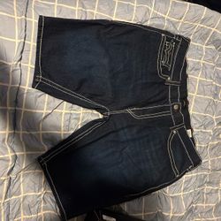 True Religion Jean shorts
